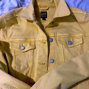 Yellow Denim GAP jacket